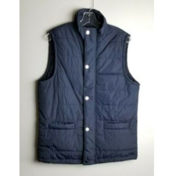 NWOT Coofandy Navy Puffer Vest - Picture 1 of 4